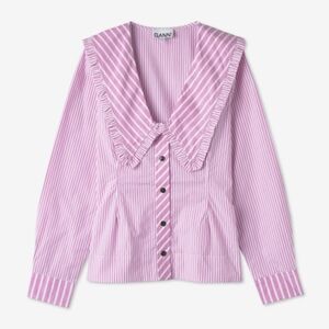 Ganni pink shirt